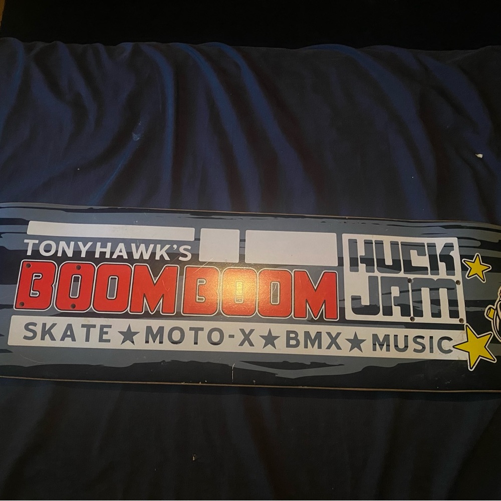 Tony hawk boom boom Huck jam deck